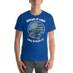 Forklift, Drive it like you Forking Stole it GW, Industry Clothing, Unisex t-shirt