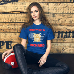 Trucker, Don't Be A Richard GR, Industry Clothing, Unisex t-shirt