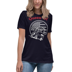 Queen of Forklift WR, Industry Clothing, Women's Relaxed T-Shirt